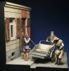Toro 35F131 Lata Czterdzieste - Figurka - Kobieta Wsiadająca do Rikszy 1/35